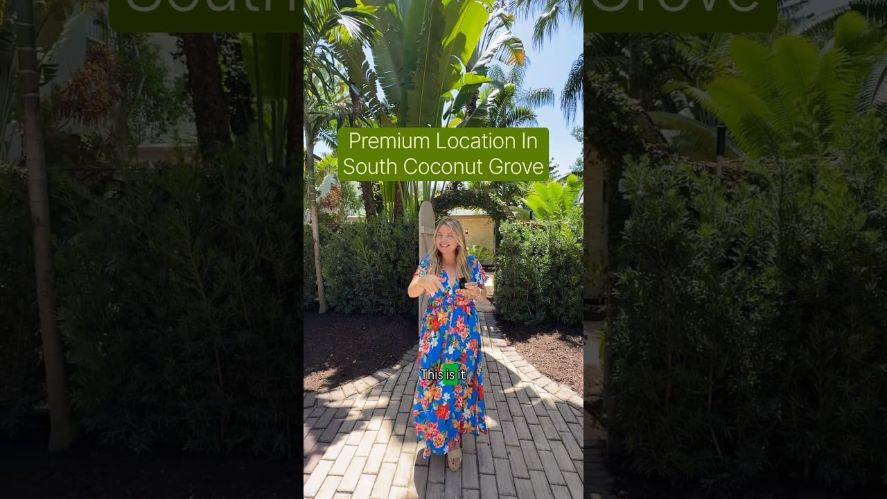 A True South Coconut Grove Gem