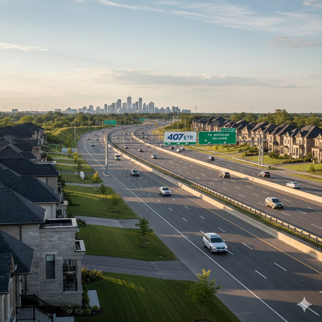 The Impact of the 407 ETR on Oakville Real Estate