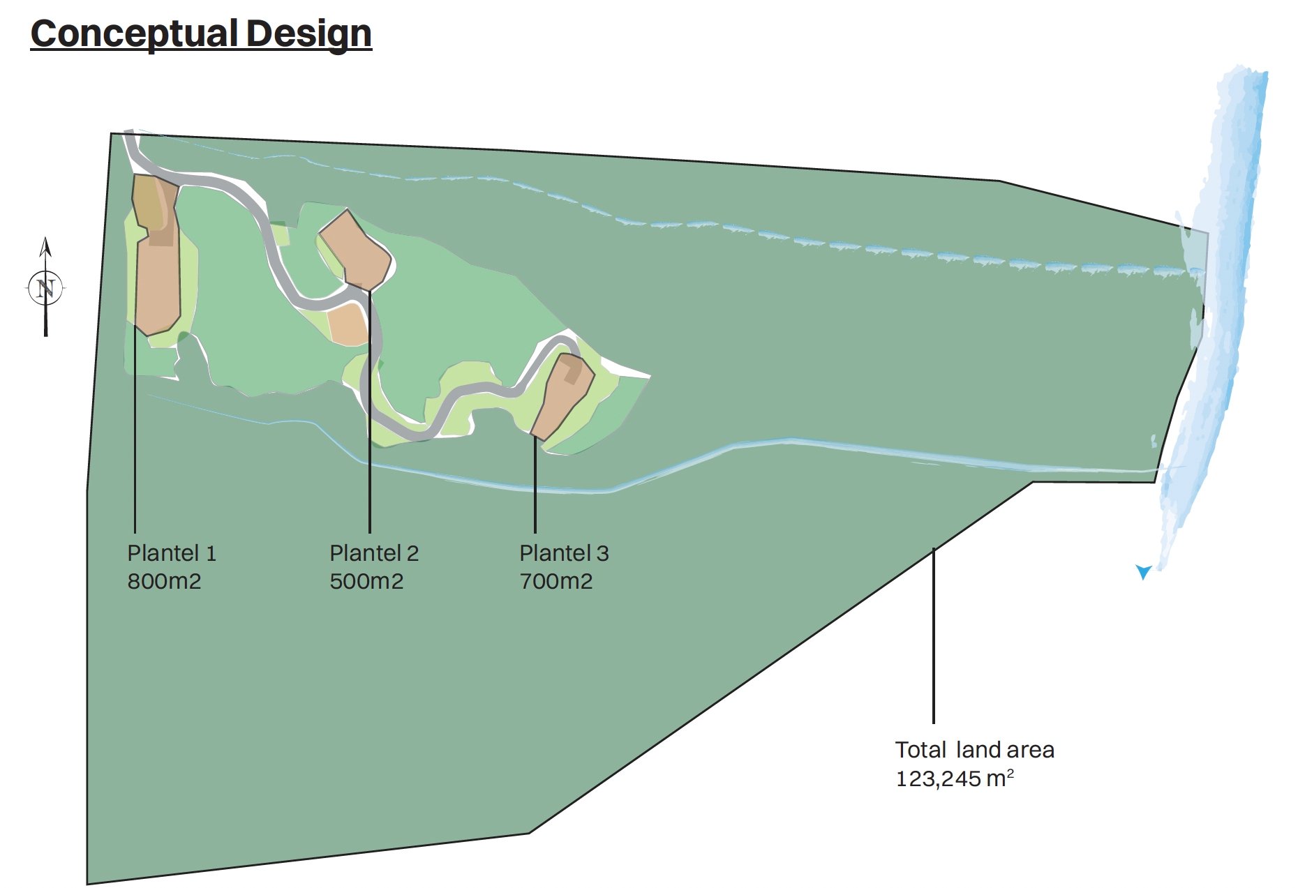 30-ACRES OF LAND WITH RIVER ACCESS, ROADS, AND BUILDING PADS IN LAGUNAS