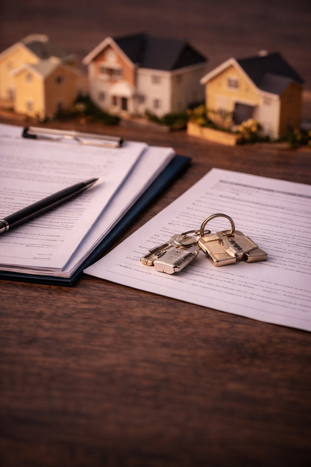 Staged home interior