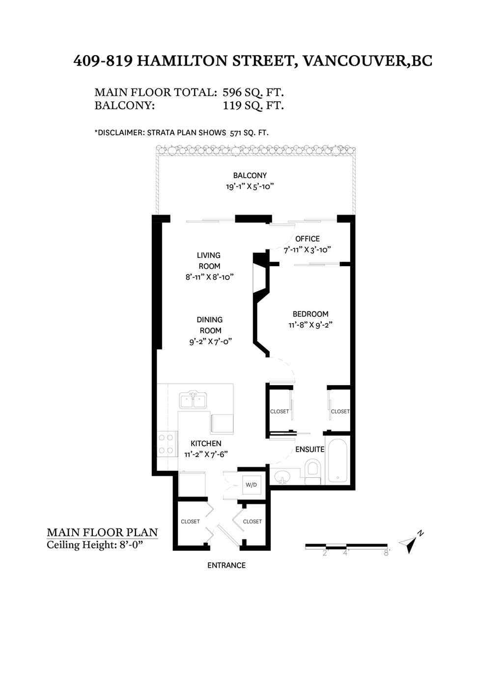 819 Hamilton St #409