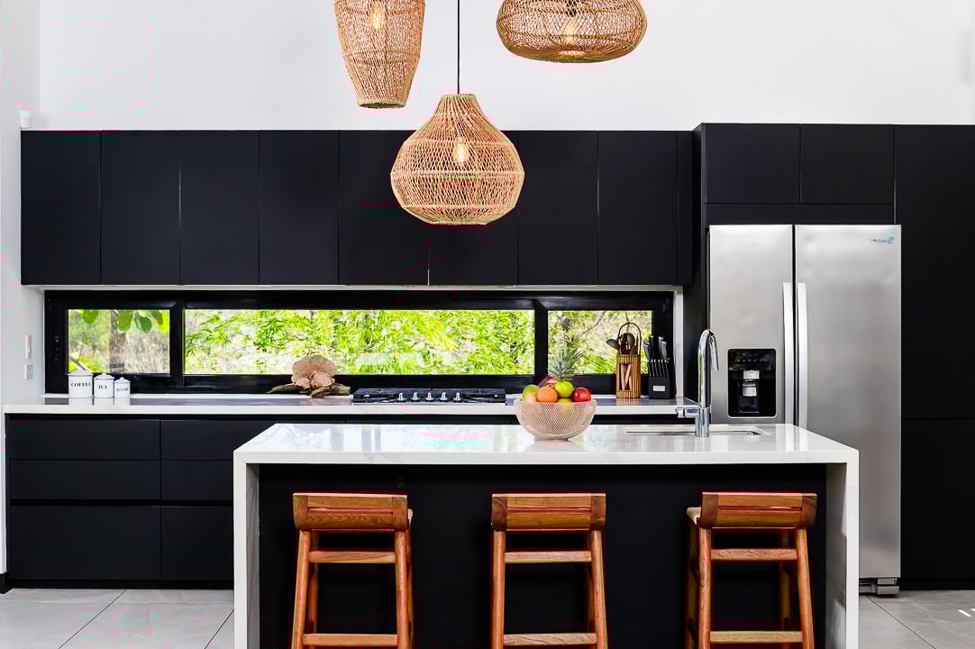 Casa Kalachuchi | Gorgeous Modern Jungle Oasis with Sunset Views in Gated Community