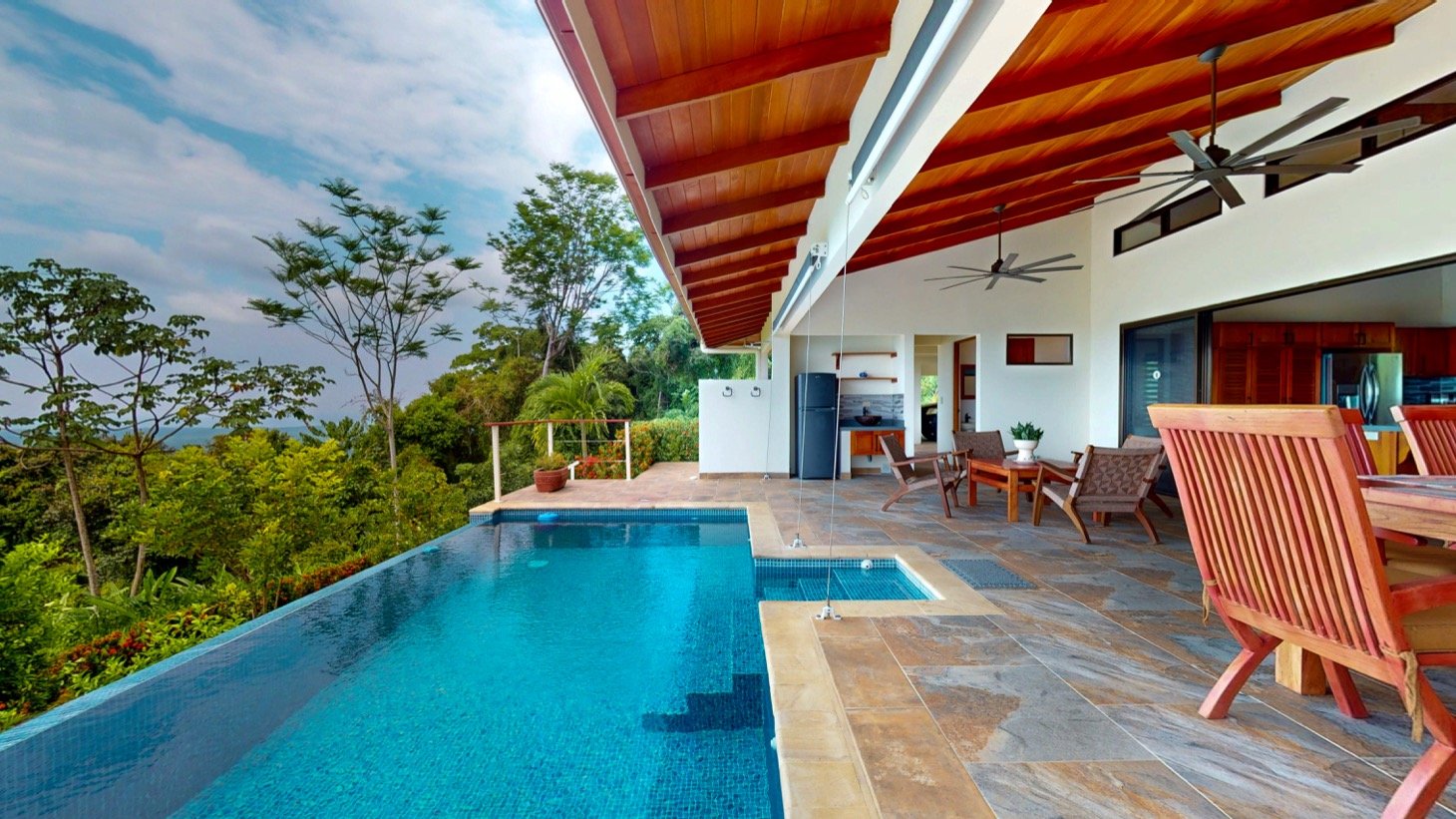 Idyllic Home and Property With Captivating Sunset Skies