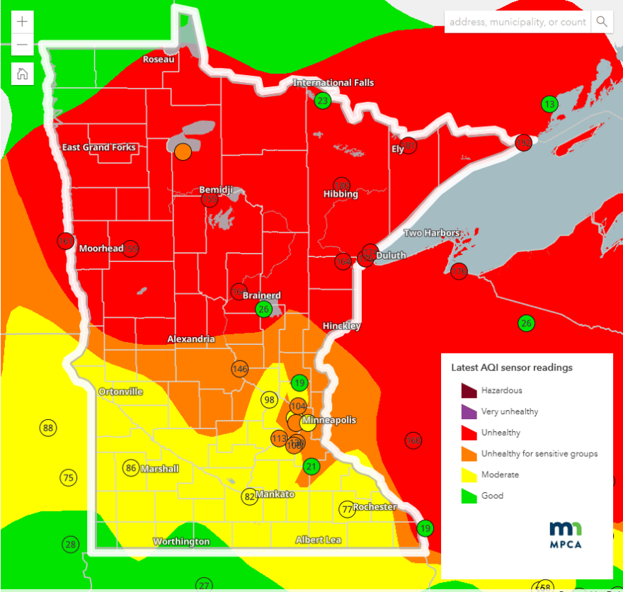 Minnesota just made the list... of worst air quality in the world