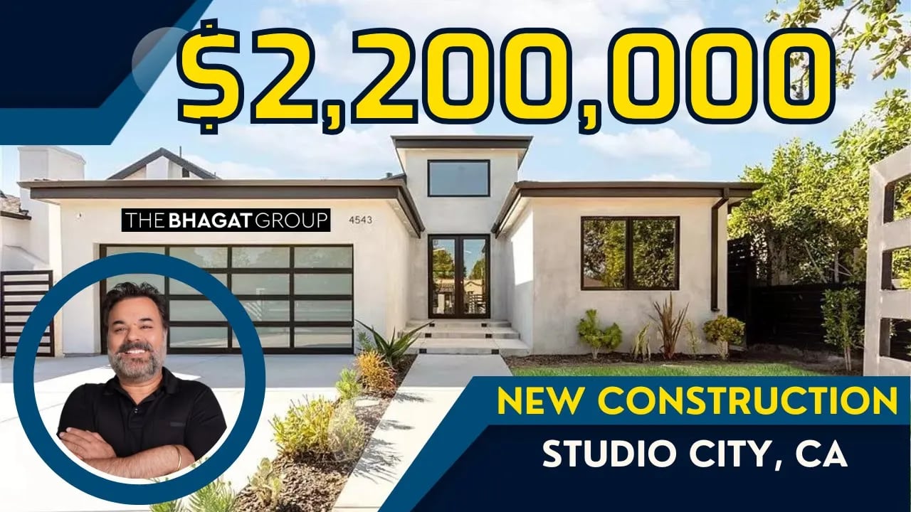 Unbelievable European Style Home For Sale - Brand New Construction - Studio City, LA, California