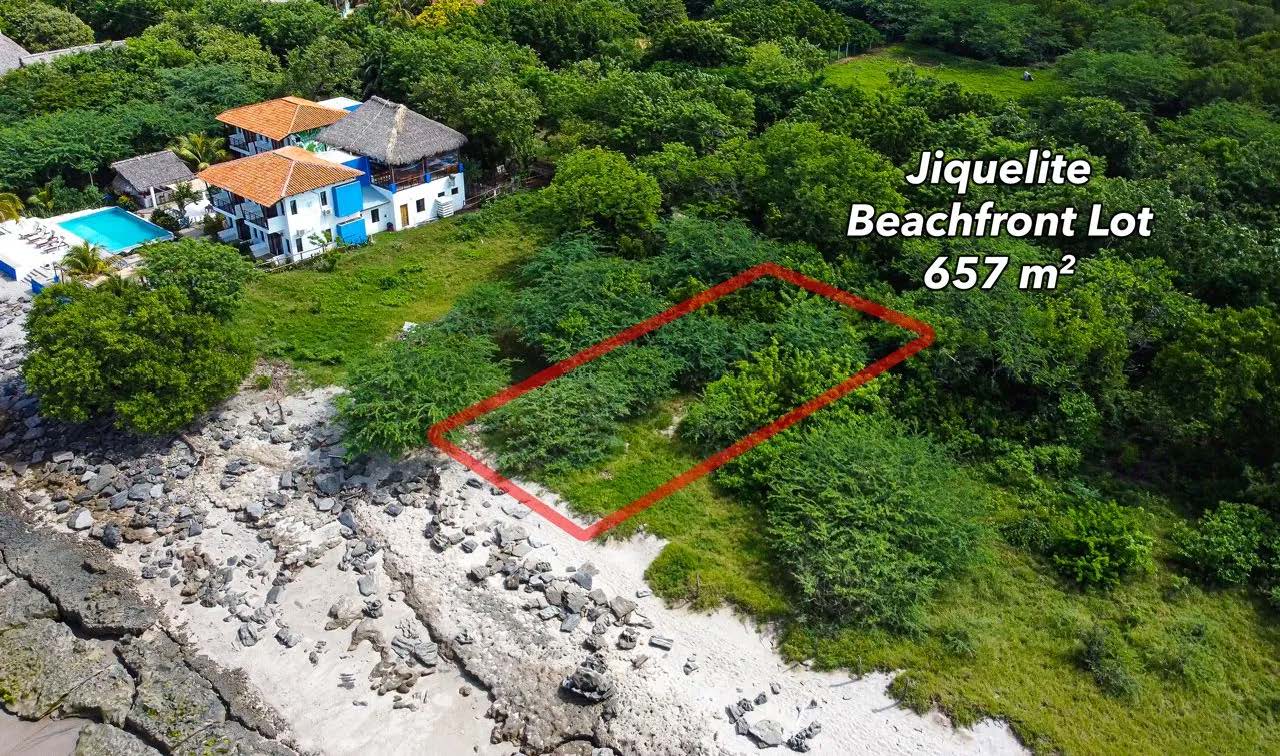 Beachfront Lot at Jiquelite Beach | Oceanfront Land