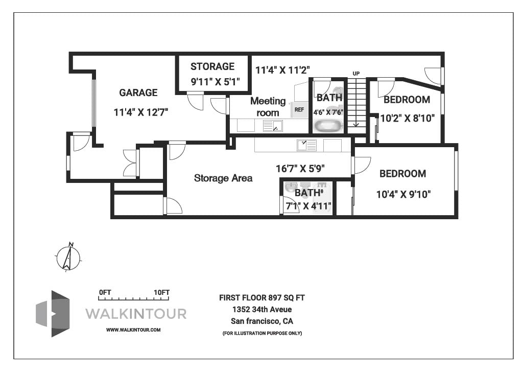 Revised 1352 34th Ave., SF 94122