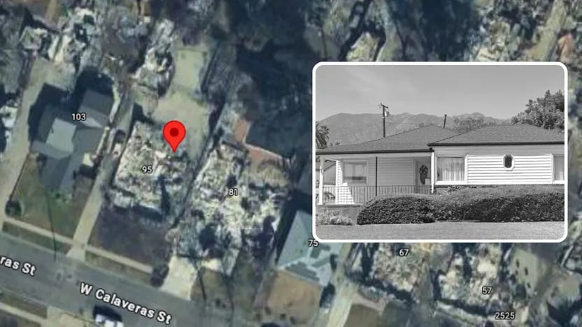 Razed Altadena Home Sells for $100K Over Its Asking Price—as L.A. Residents Flee Their Fire-Ravaged Houses