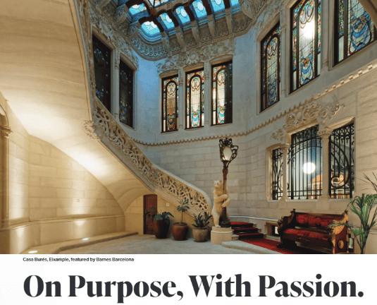 On Purpose, With Passion.