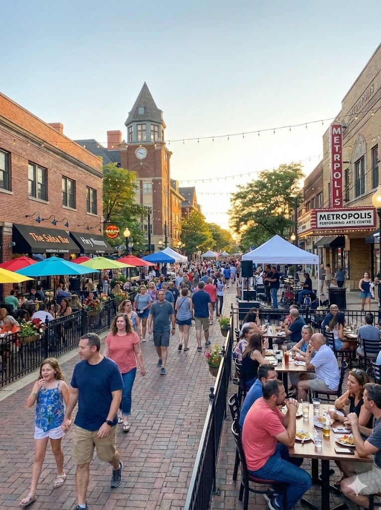 downtown Arlington Heights is packed with summer fun
