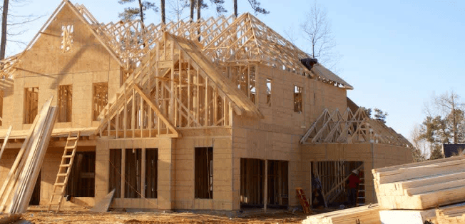 Structure of a new construction home