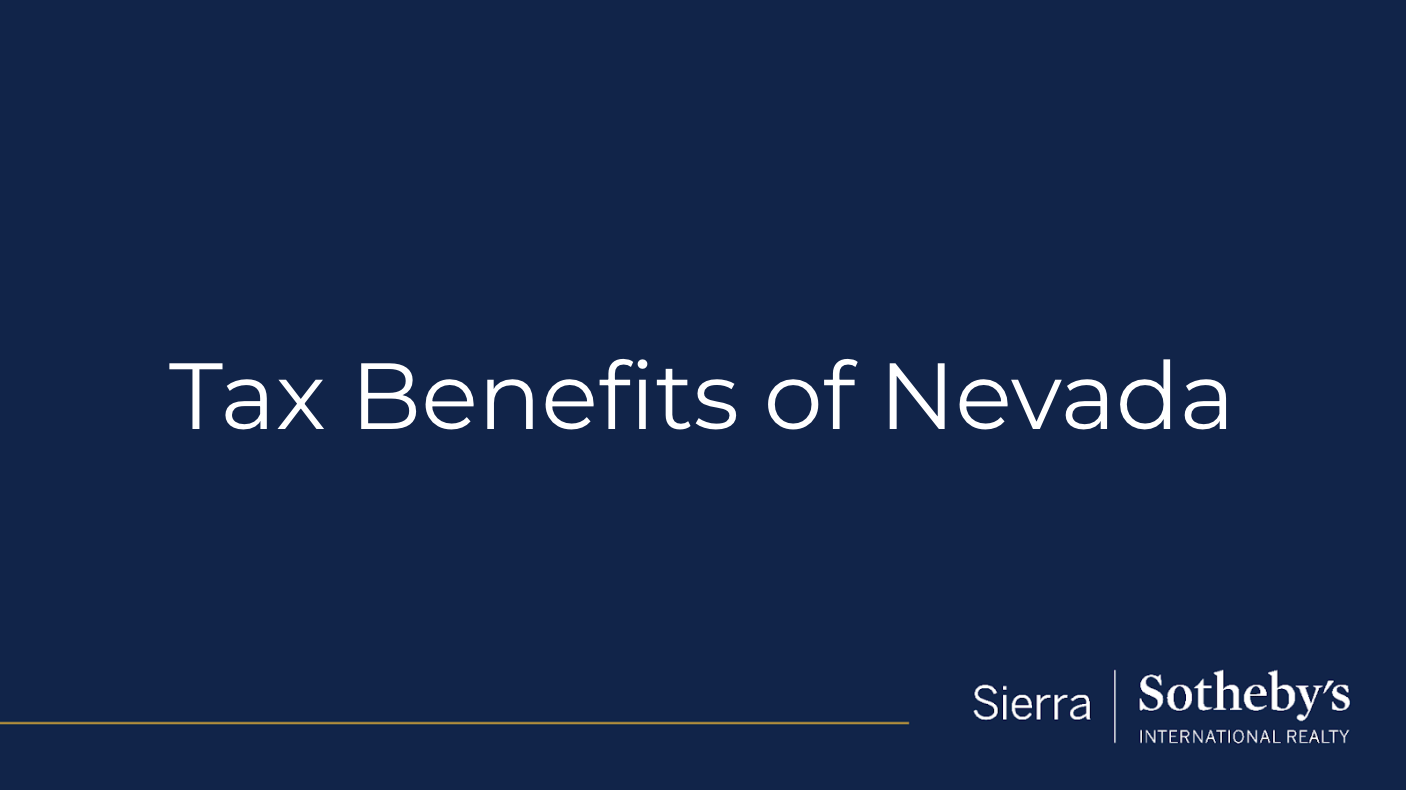 Tax Benefits of Nevada