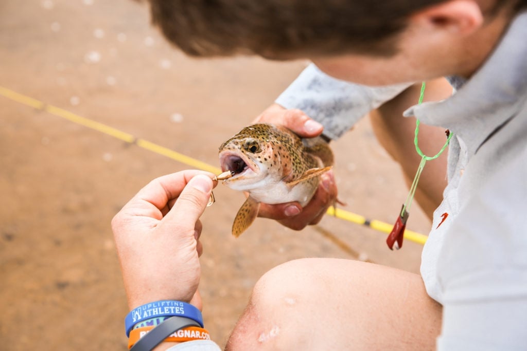 Fishing in The Colony at White Pine Canyon