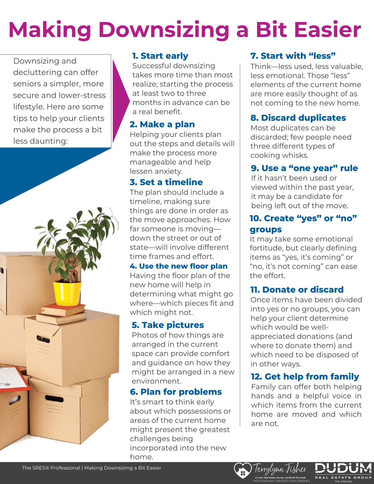 Making Downsizing a Bit Easier