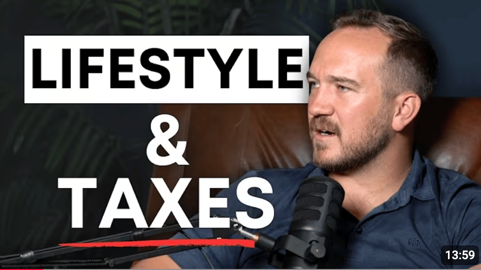 Lukas Brassie of The Brassie Group discussing Truckee vs. Incline Village lifestyle and taxes during a podcast interview.