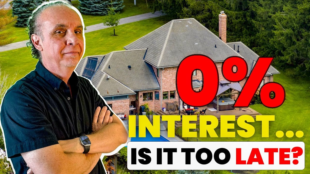  Can Even a 0% Interest Rate Save Us? : Real Estate Buyers vs Sellers | Real Estate Market Panic