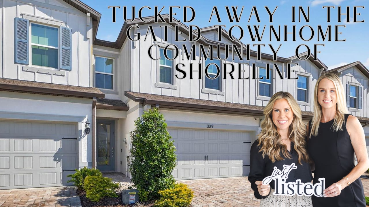 Tucked Away in the Gated Townhome Community of Shoreline| 339 SANDBAR AVENUE NE, ST PETERSBURG, Florida 33716