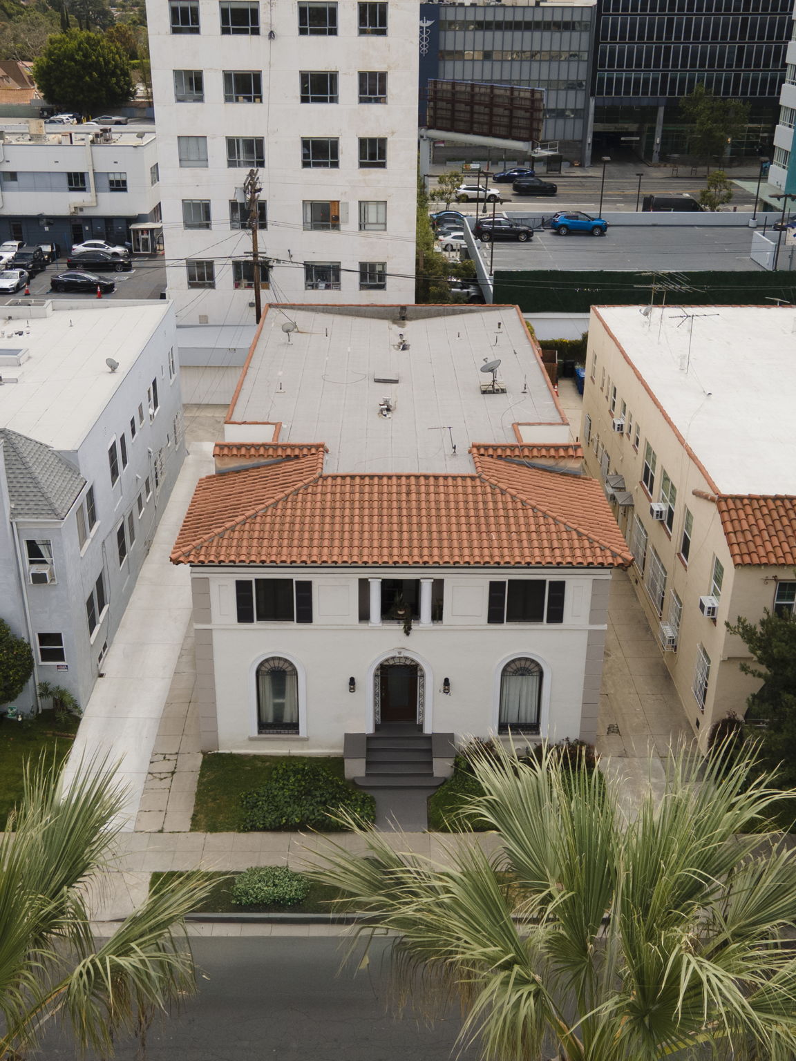 Restored Italian Renaissance 4 Unit in Beverly Grove