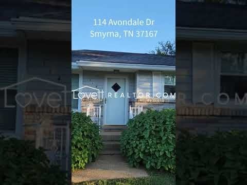 Walkthrough: 114 Avondale Dr Smyrna TN home for sale