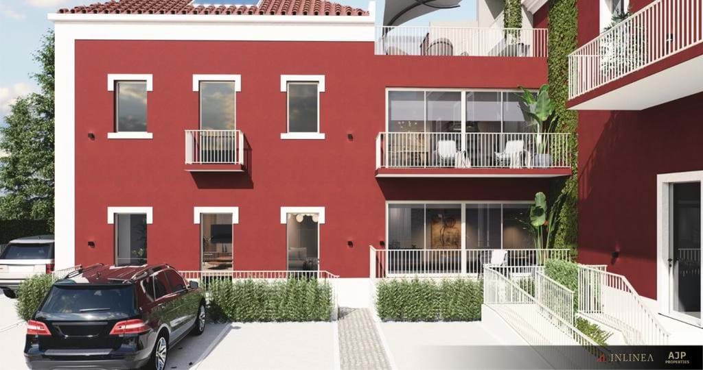 New 3-Bedroom Apartment in Monte Estoril – 185 sqm Total Area, Premium Finishes & Parking