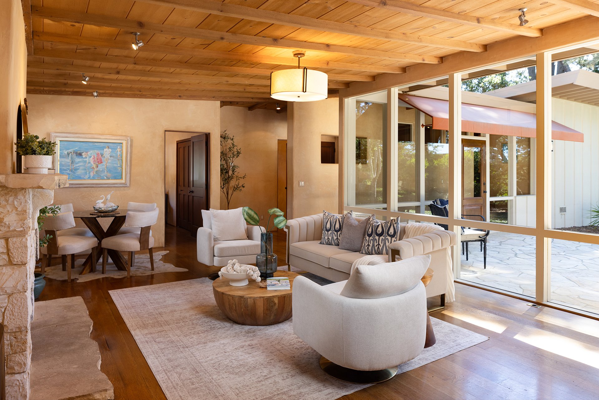 Mid-Century Pebble Beach Retreat