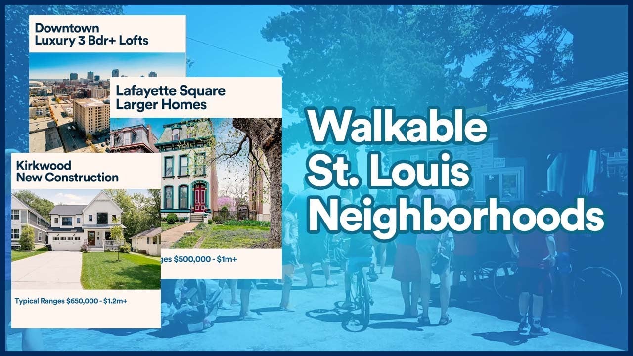 Seven Walkable St. Louis Neighborhoods