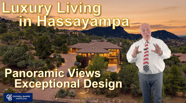 Prescott Luxury Home in Hassayampa  Panoramic Views, 5 Beds  4 Car Garage
