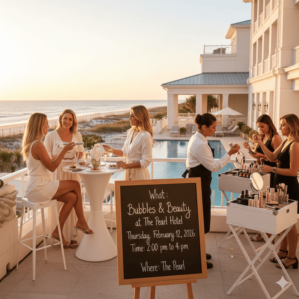 Bubbles & Beauty at The Pearl Hotel