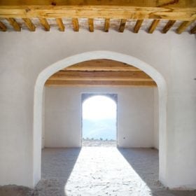 Reconstructed Italian Country House