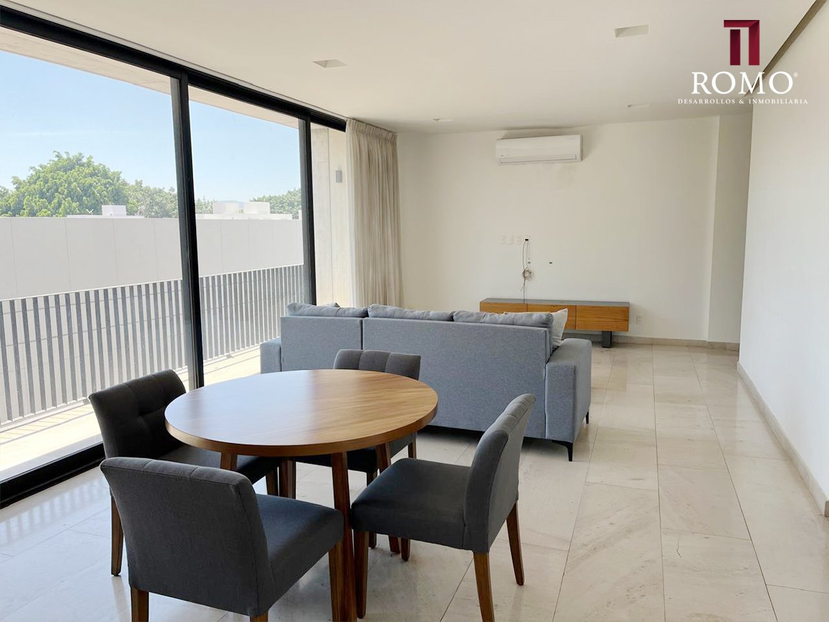 Departamento amueblado en renta en Altos Monraz $35,000.00 MN  