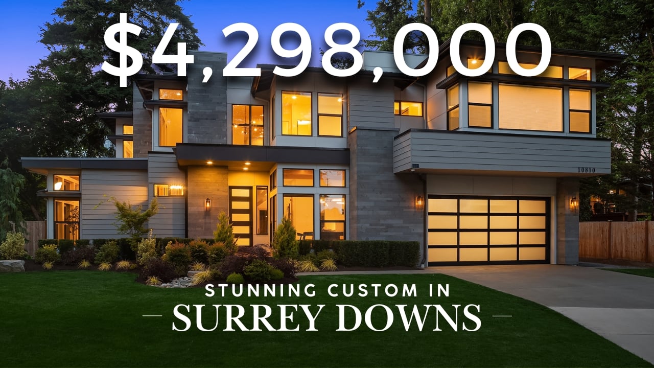 Tour this STUNNING CUSTOM in Surrey Downs - Luxury House Tours