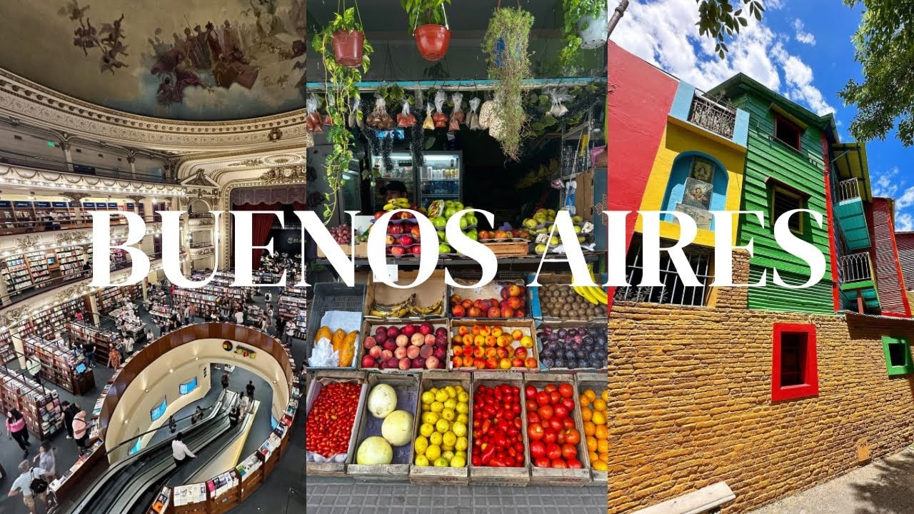 BUENOS AIRES TRAVEL VLOG 2025: 4 Days in the ‘Paris of South America’