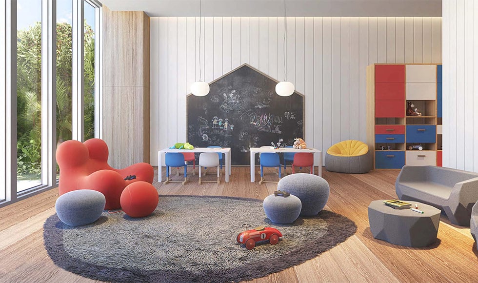 57 ocean Miami children room 