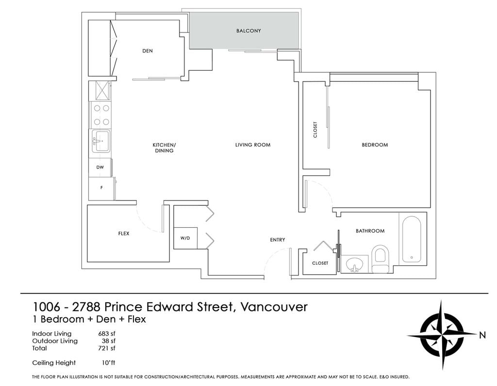 2788 Prince Edward St, #ph1006