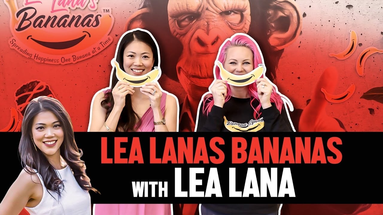 How did Lea Lana become the Banana Queen of Las Vegas?