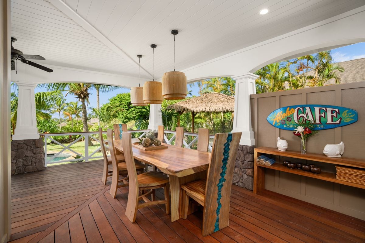 TOP QUALITY KUKUI'ULA 4 BEDROOM RESIDENCE - $5,632,000 - KAUAI'S PREMIER COMMUNITY