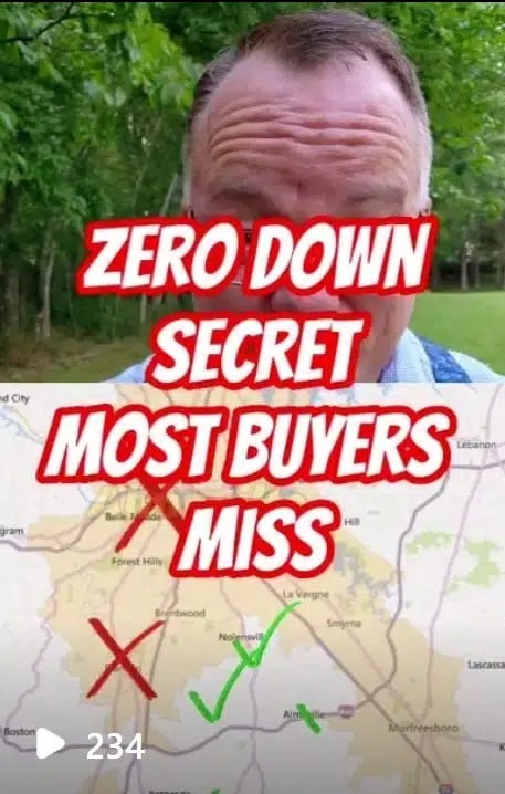 The Zero Down Secret Most Buyers Miss
