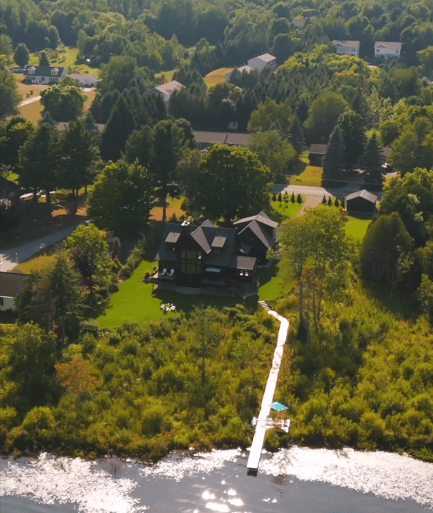 Sunset on Lake Shore