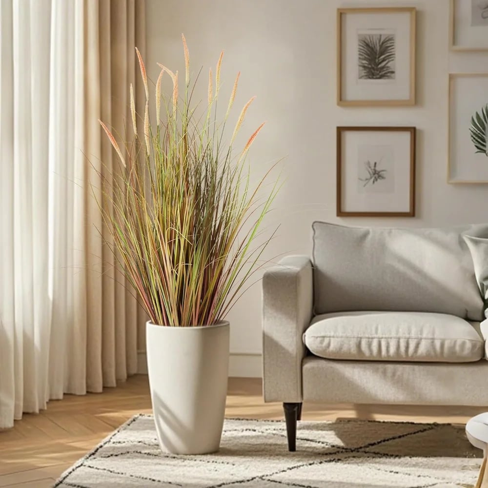 Artificial Cattail Reed Grass