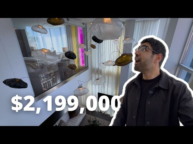 Inside the Boldest Penthouse Loft in Yorkville | Art Gallery in the Sky