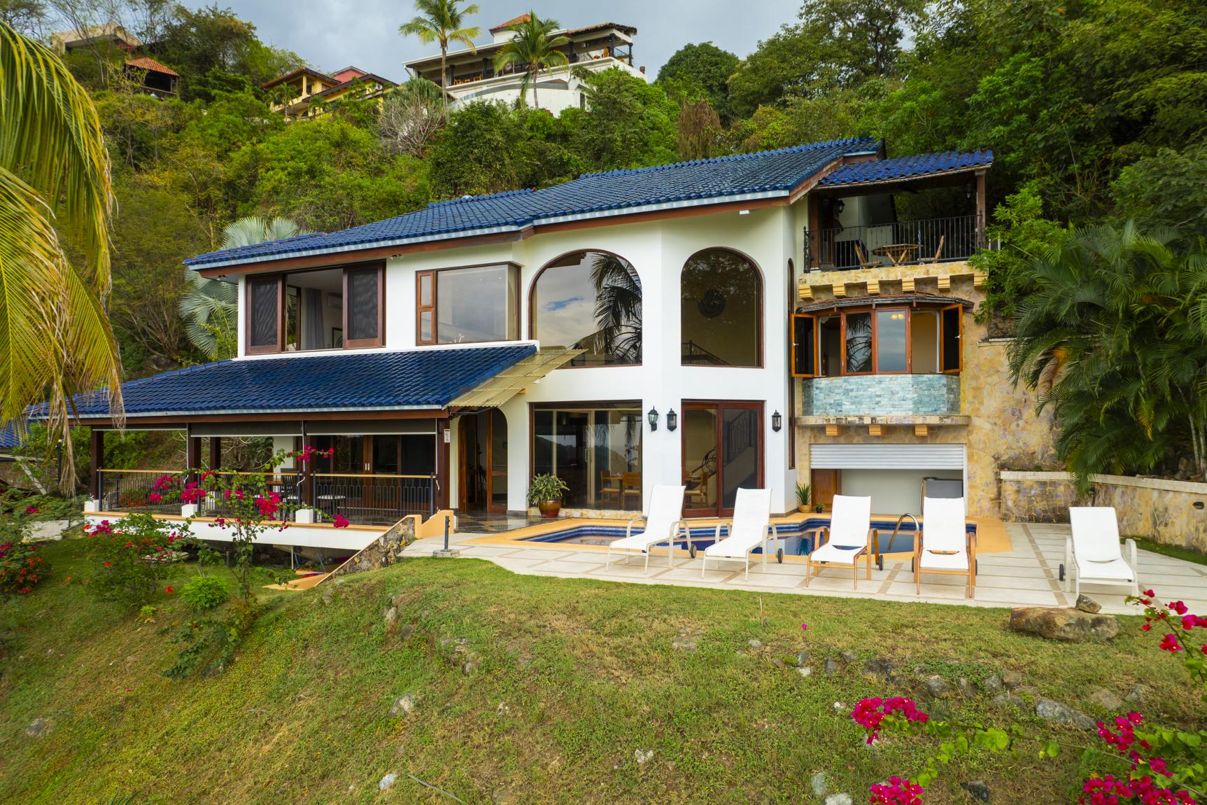 Casa Nikita | 4-Bedroom Ocean View Villa with Pool Near Potrero Beach
