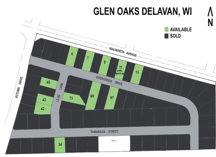 Glen Oaks in Delavan, WI