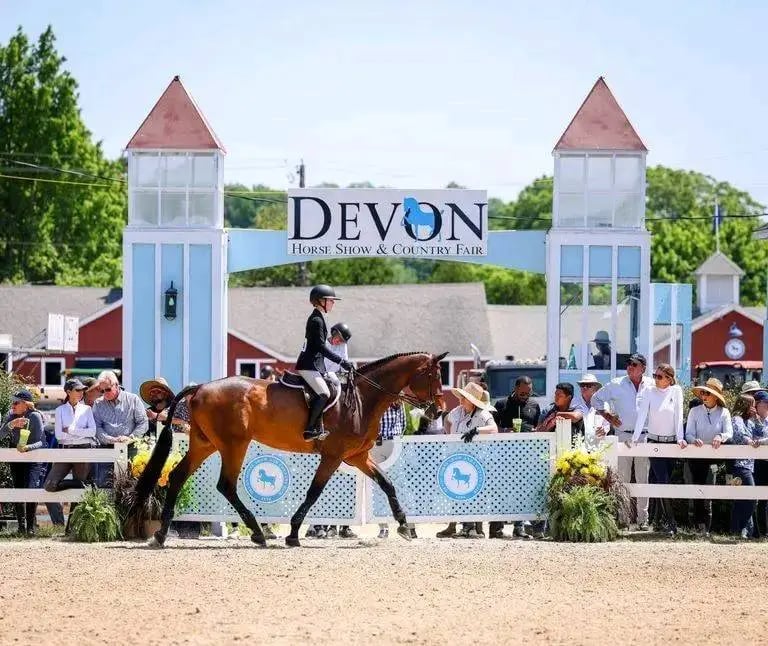  Since 1896, The Famous Devon Horse Show 🐎 , is back in town ﻿