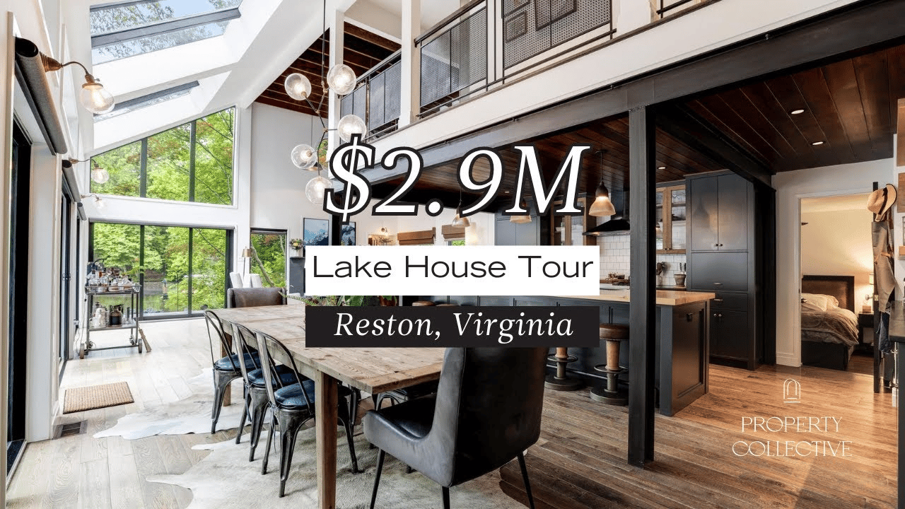 Luxury Home Tour | Inside the most expensive waterfront home ever sold in📍Reston, Virginia!