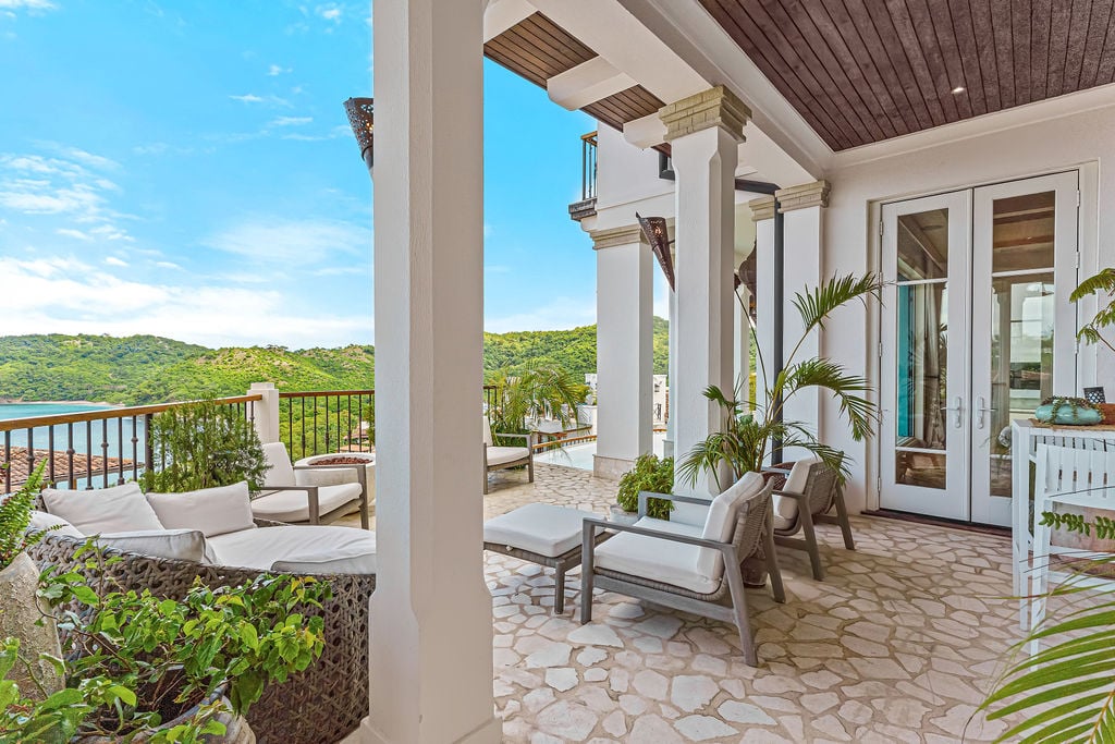 Villa Santorini | Four-level Oceanview Estate Nestled in the Hillside of Las Catalinas—Costa Rica’s Premier Car-free Beach Town.