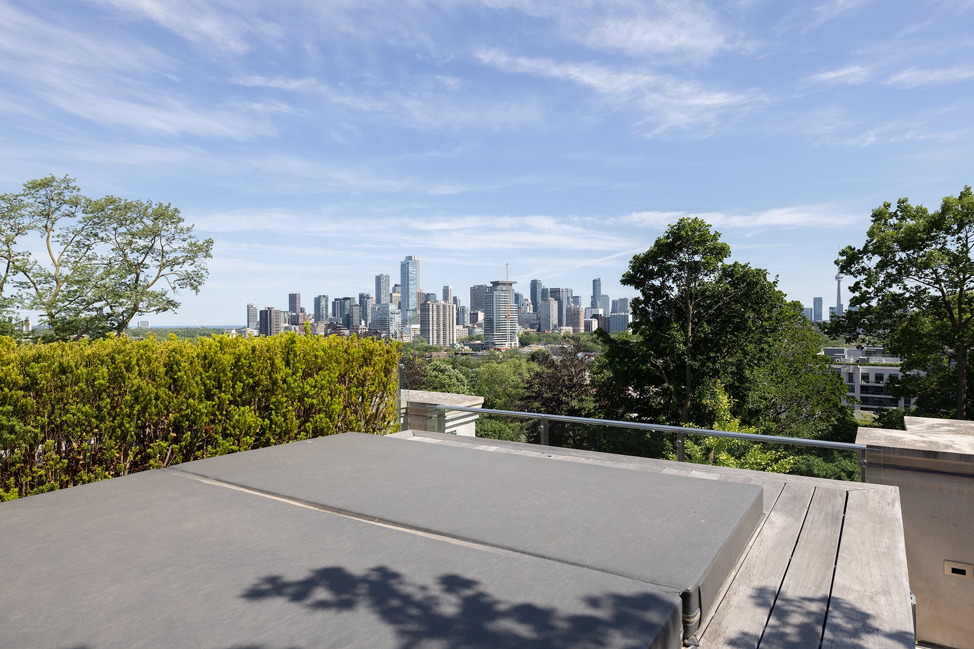Perched Above The City Skyline