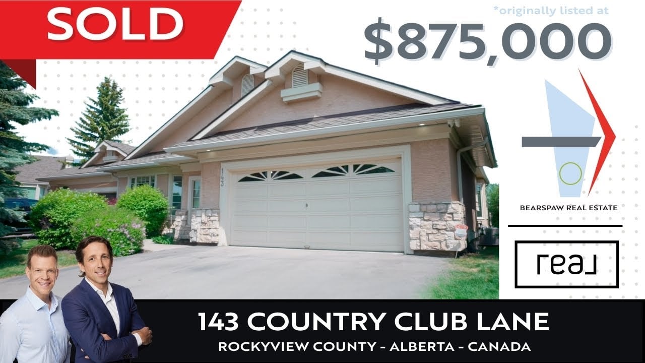 Bearspaw Real Estate Luxury Tour - 143 Country Club Lane