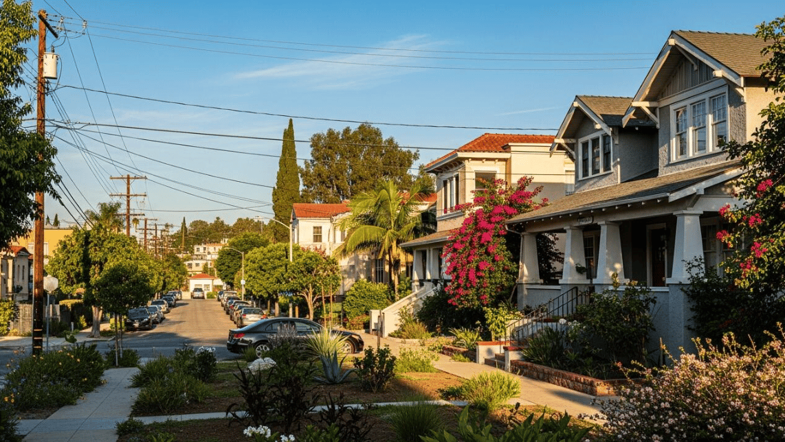 Historic Victorian home in Lincoln Heights, Los Angeles, the city's oldest suburb and original Italian American neighborhood, photographed by Coastline 840.