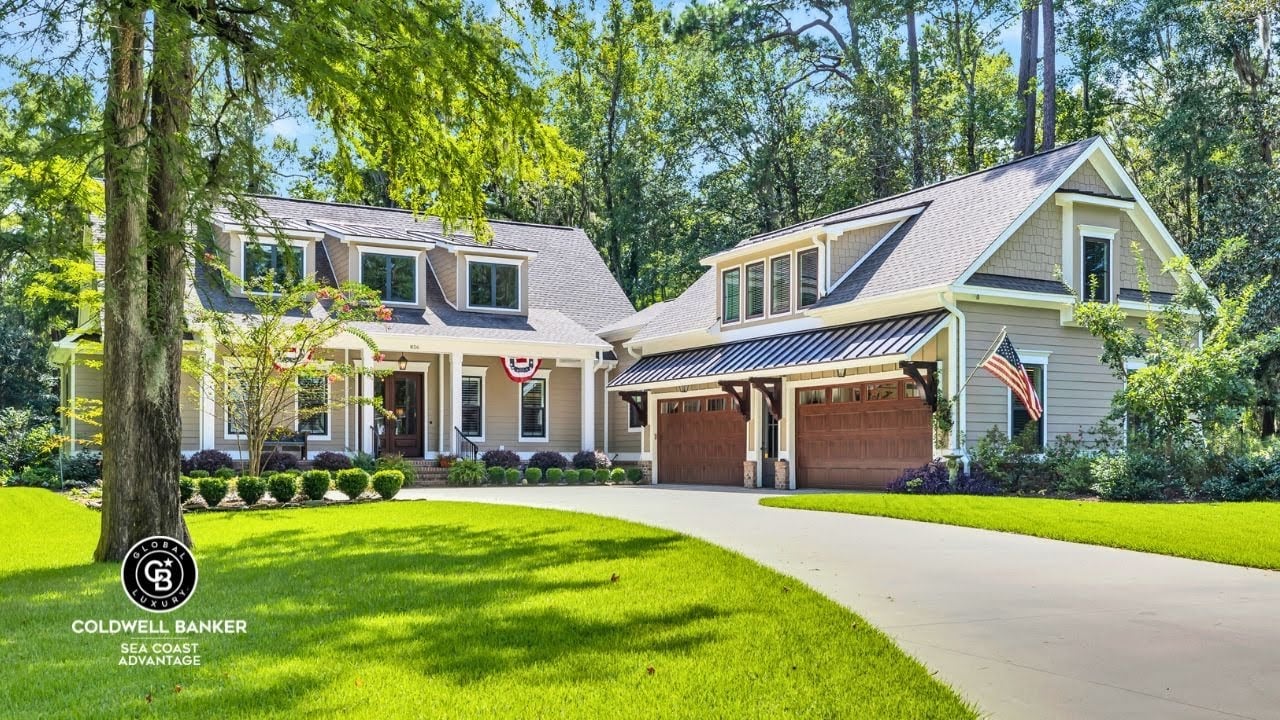 856 All Saints Loop, Pawleys Island | Luxury Modern Farmhouse in Litchfield Plantation