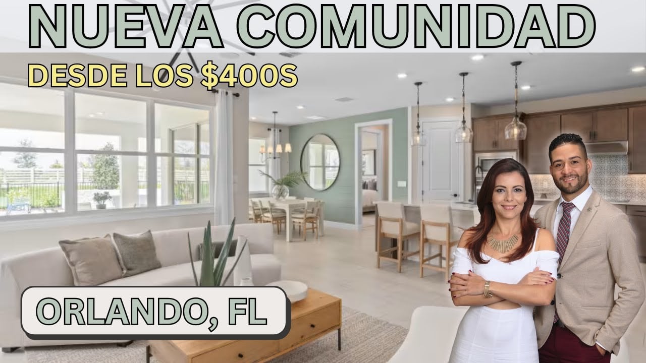 Casa Nueva con Piscina en Orlando, Florida - Plano Scarlett por Pulte Homes - Everbe.